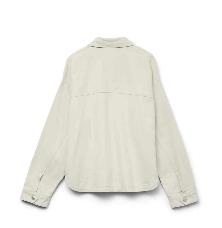 VEROMODA - JAMIE LS DENIM SHACKET - BIRCH