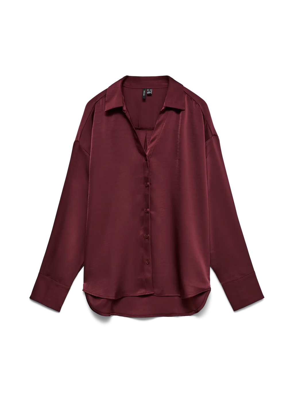 VERO MODA - MIRO LS SHIRT - WINDSOR WINE