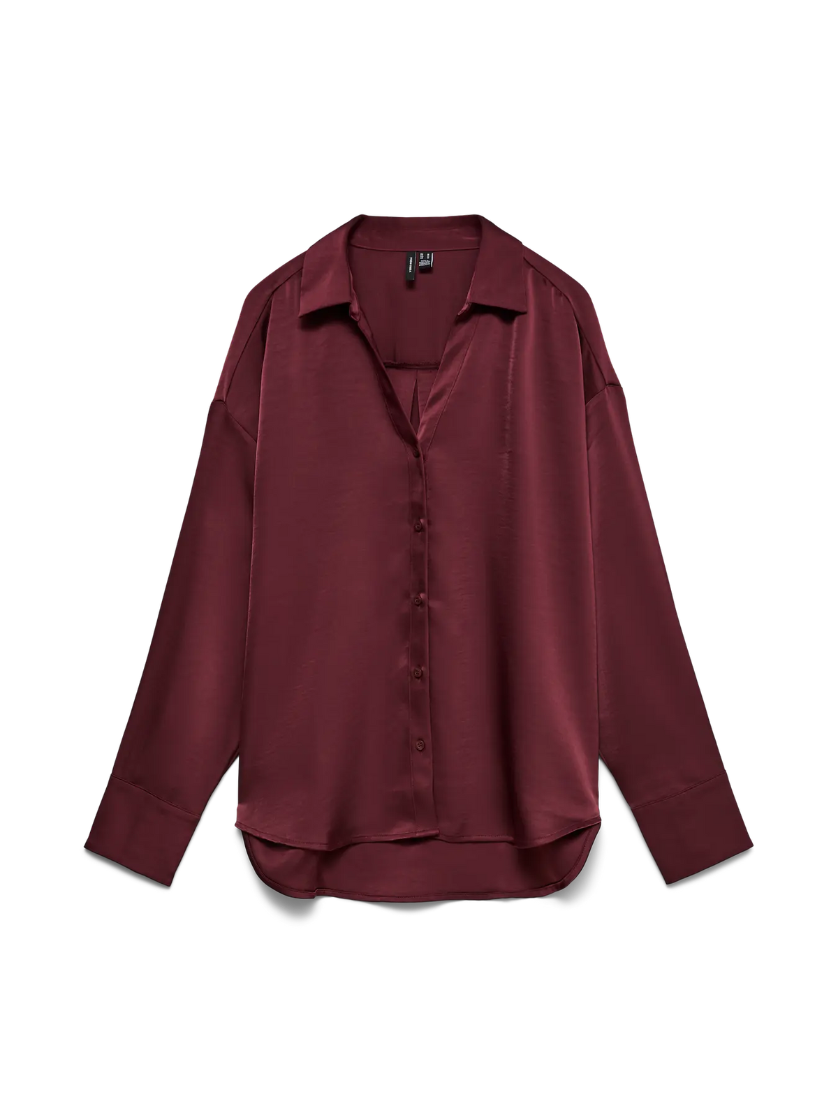 VERO MODA - MIRO LS SHIRT - WINDSOR WINE