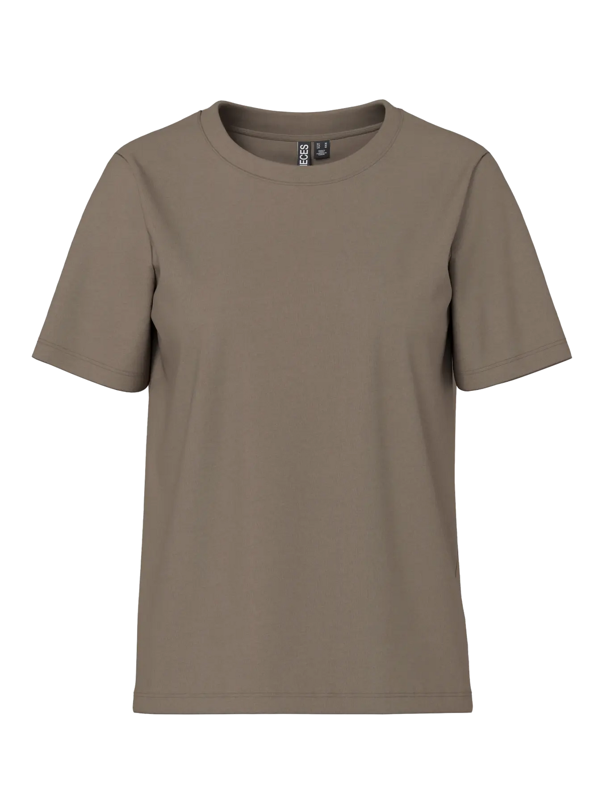 PIECES - RIA SOLID TEE - MOREL