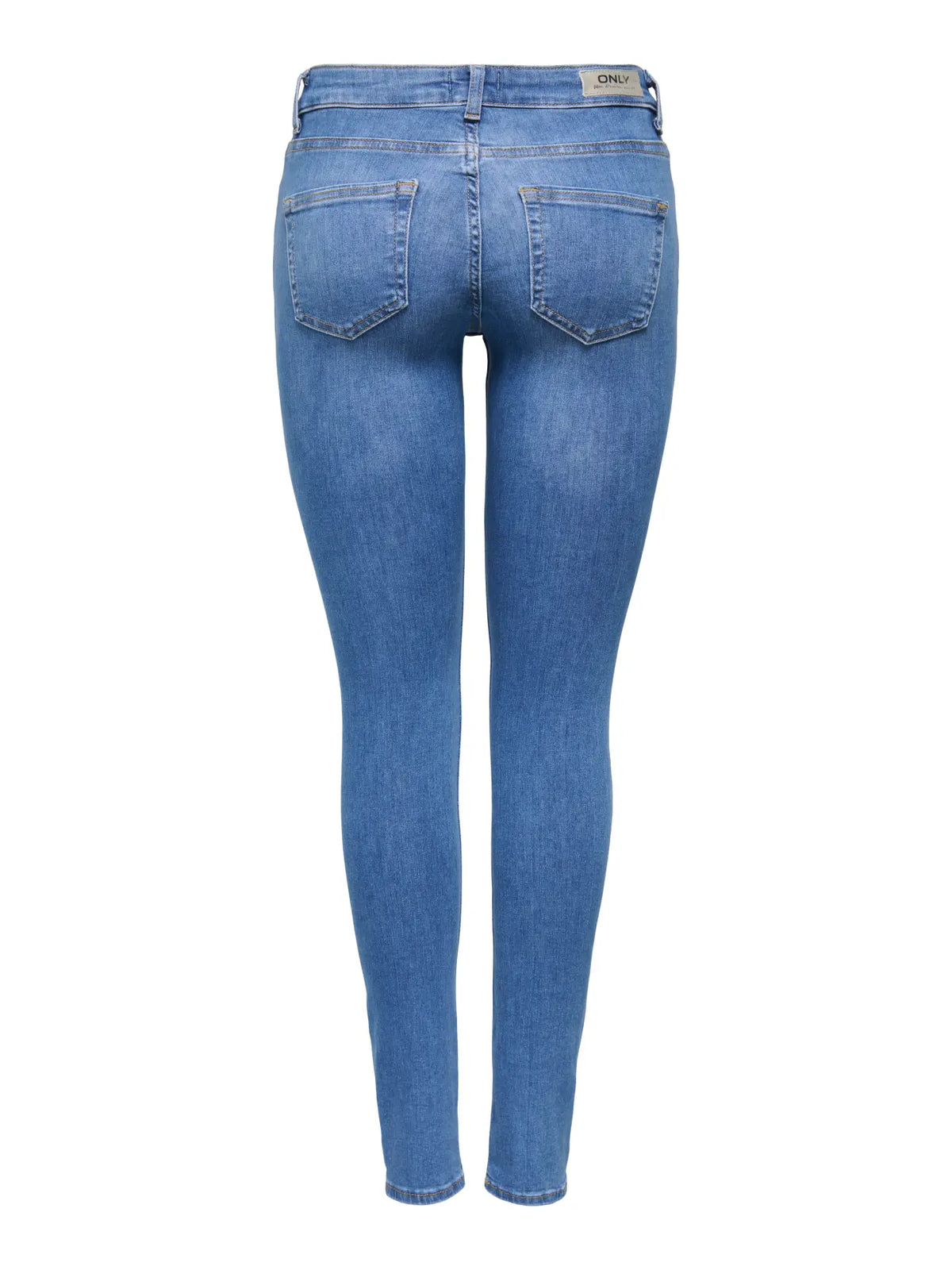 ONLY - BLUSH LIFE MID SKINNY 15225794 - MEDIUM BLUE DENIM