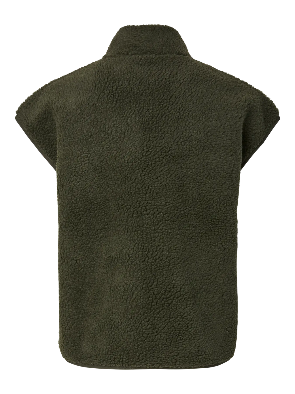 PIECES - SADIA TEDDY WEST - FOREST GREEN