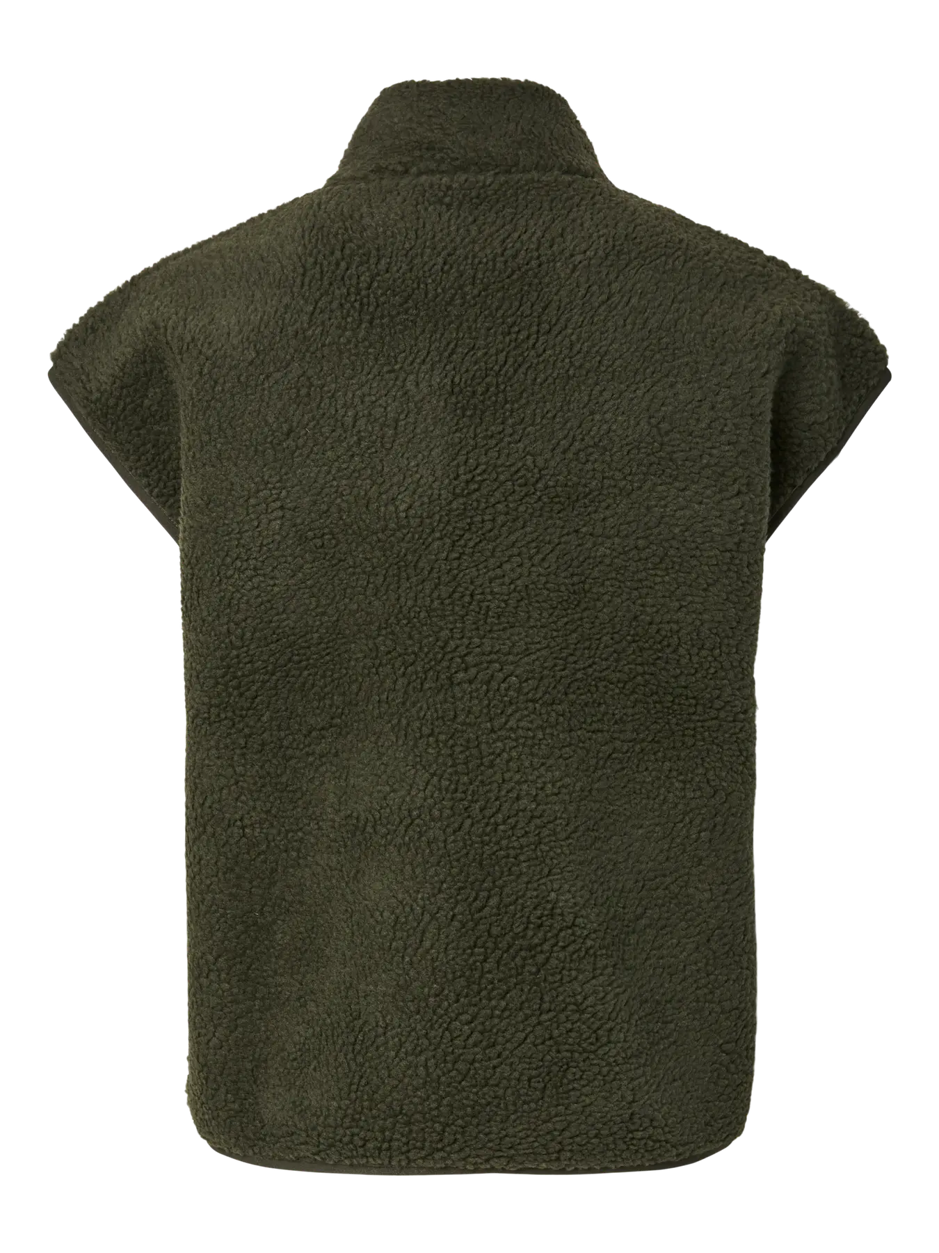 PIECES - SADIA TEDDY WEST - FOREST GREEN