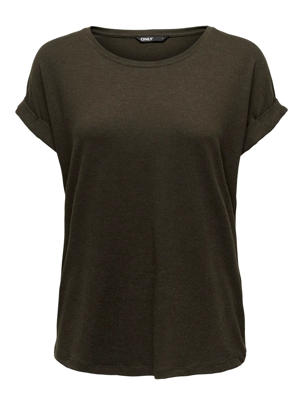 ONLY - MOSTER - SS O-NECK TOP - DEMITASSE