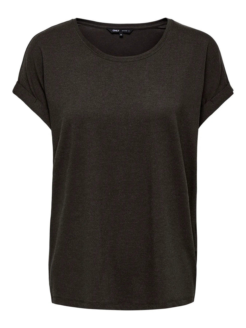 ONLY - MOSTER - SS O-NECK TOP - JAVA MELANGE