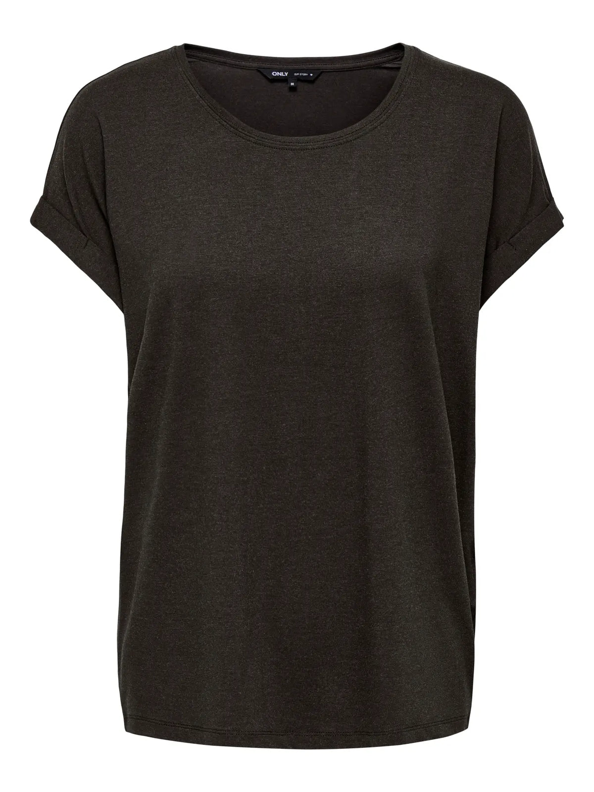 ONLY - MOSTER - SS O-NECK TOP - JAVA MELANGE