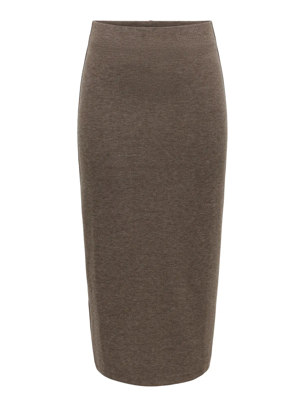 JDY - VITA LIFE LONG SKIRT - COFFEE BEAN/MELANGE