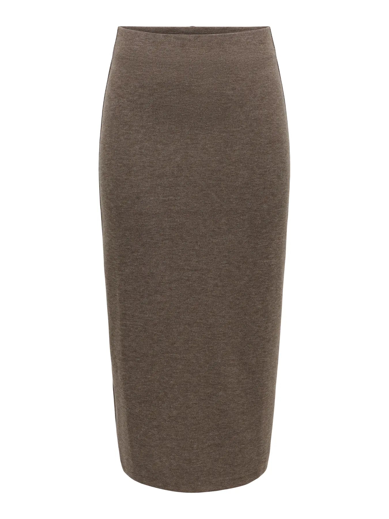 JDY - VITA LIFE LONG SKIRT - COFFEE BEAN/MELANGE