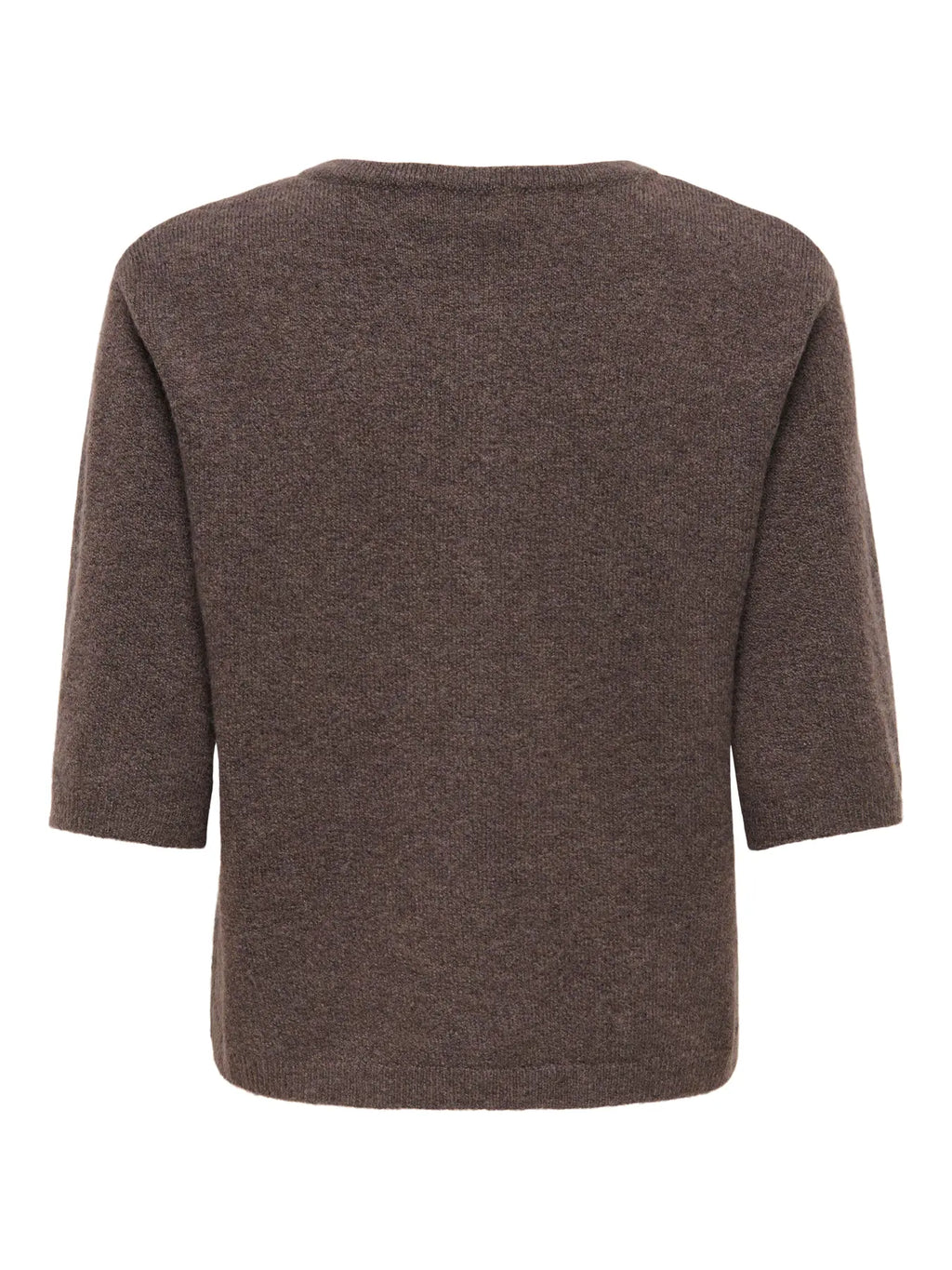 JDY - RUE LIFE 2/4 PEARL CARDIGAN - BRACKEN/MELANGE