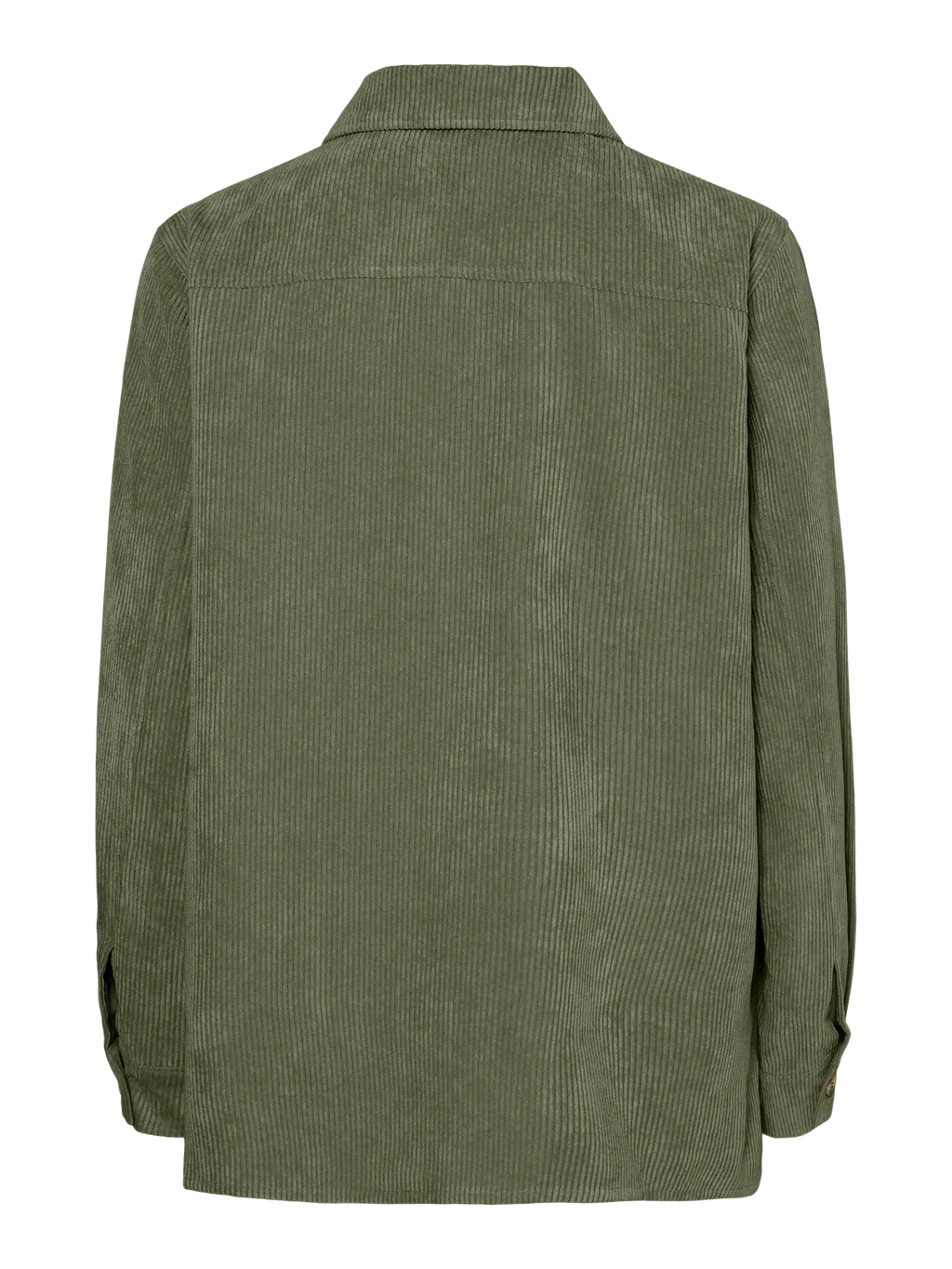 PIECES - EFFI LS SHIRT - OLIVINE