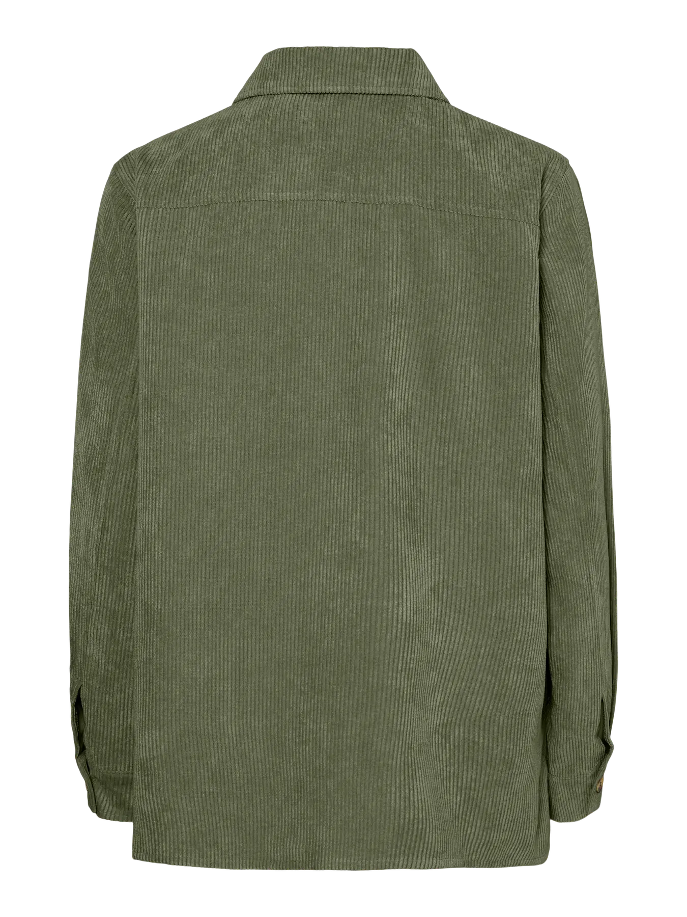PIECES - EFFI LS SHIRT - OLIVINE