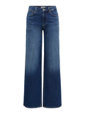 ONLY - MADISON BLUSH HW WIDE 15376172 - DARK BLUE DENIM