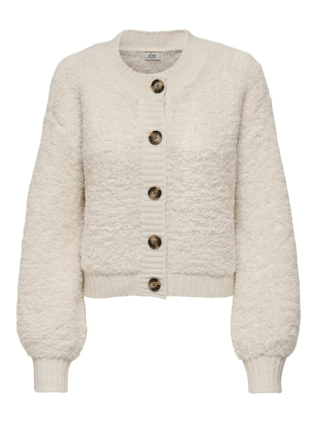 JDY - EIRA L/S ONECK CARDIGAN KNIT - BIRCH