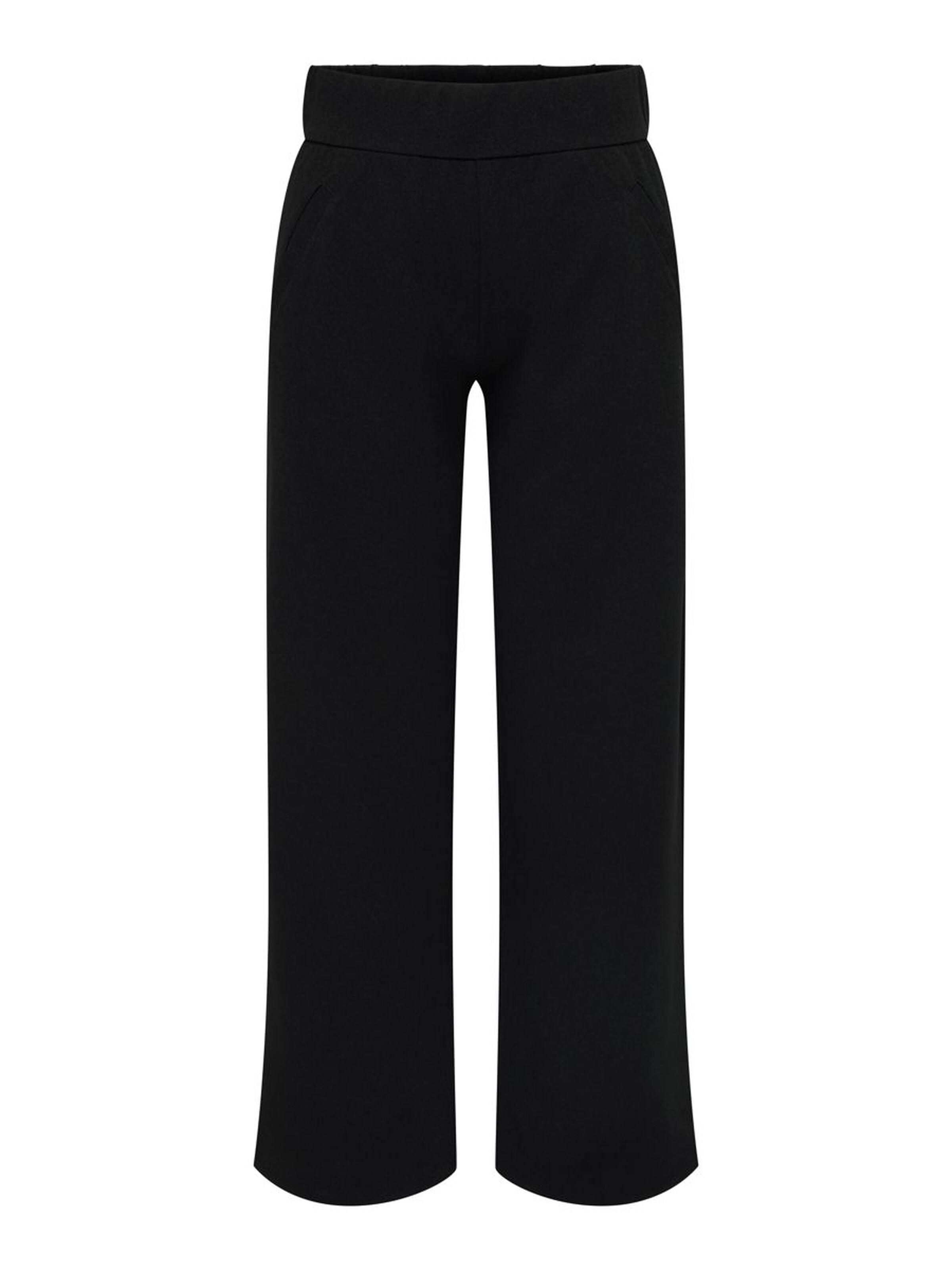 JDY - LOUISVILLE CATIA WIDE PANTS - BLACK