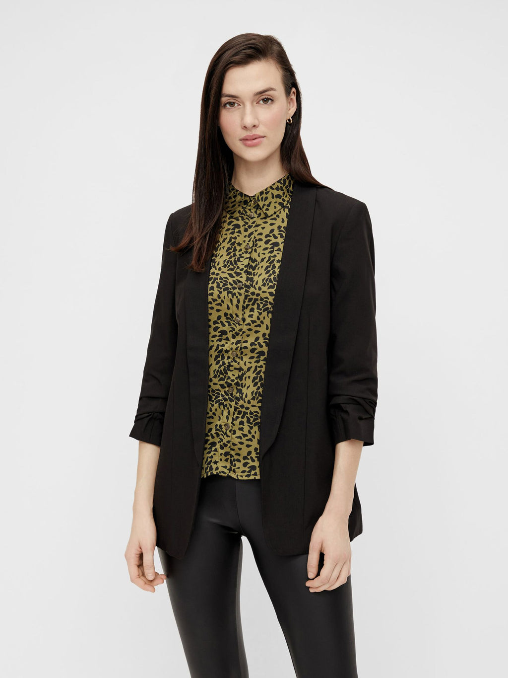 PIECES - BOSELLA BLAZER - BLACK