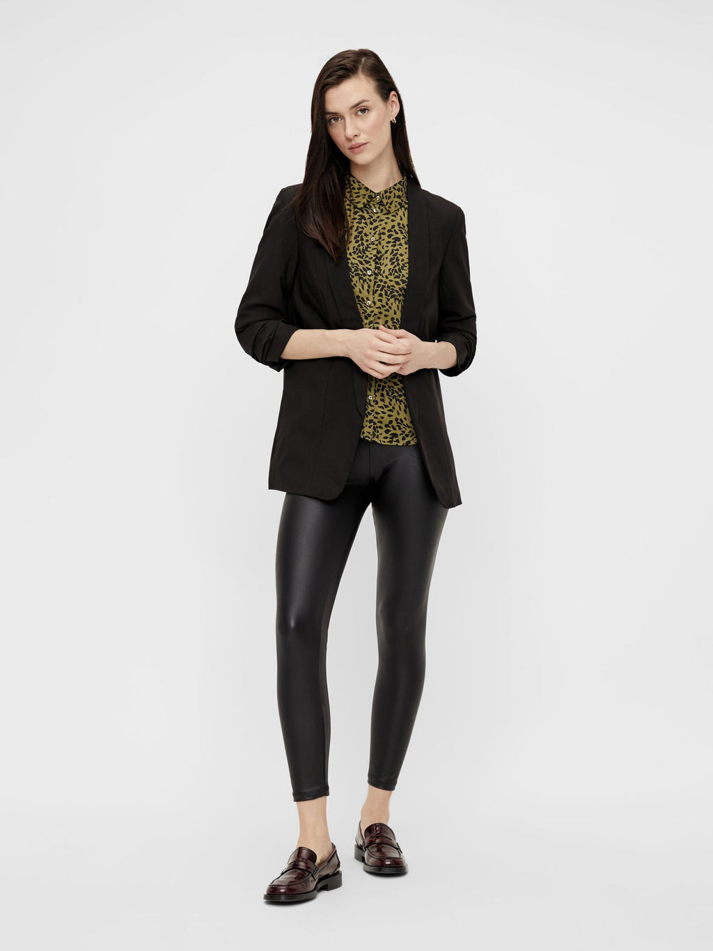 PIECES - BOSELLA BLAZER - BLACK