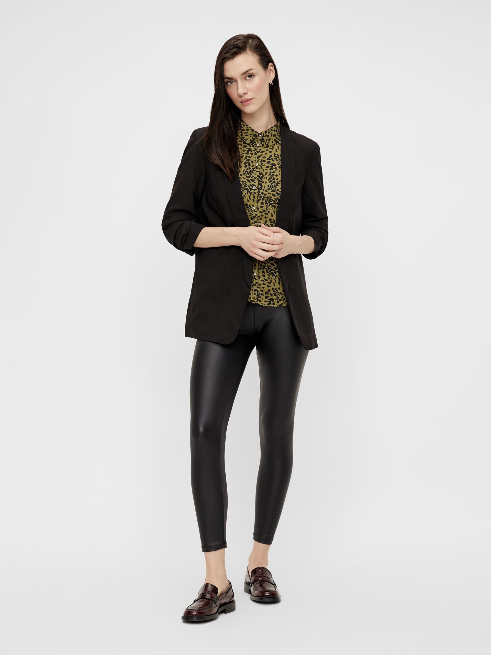 PIECES - BOSELLA BLAZER - BLACK