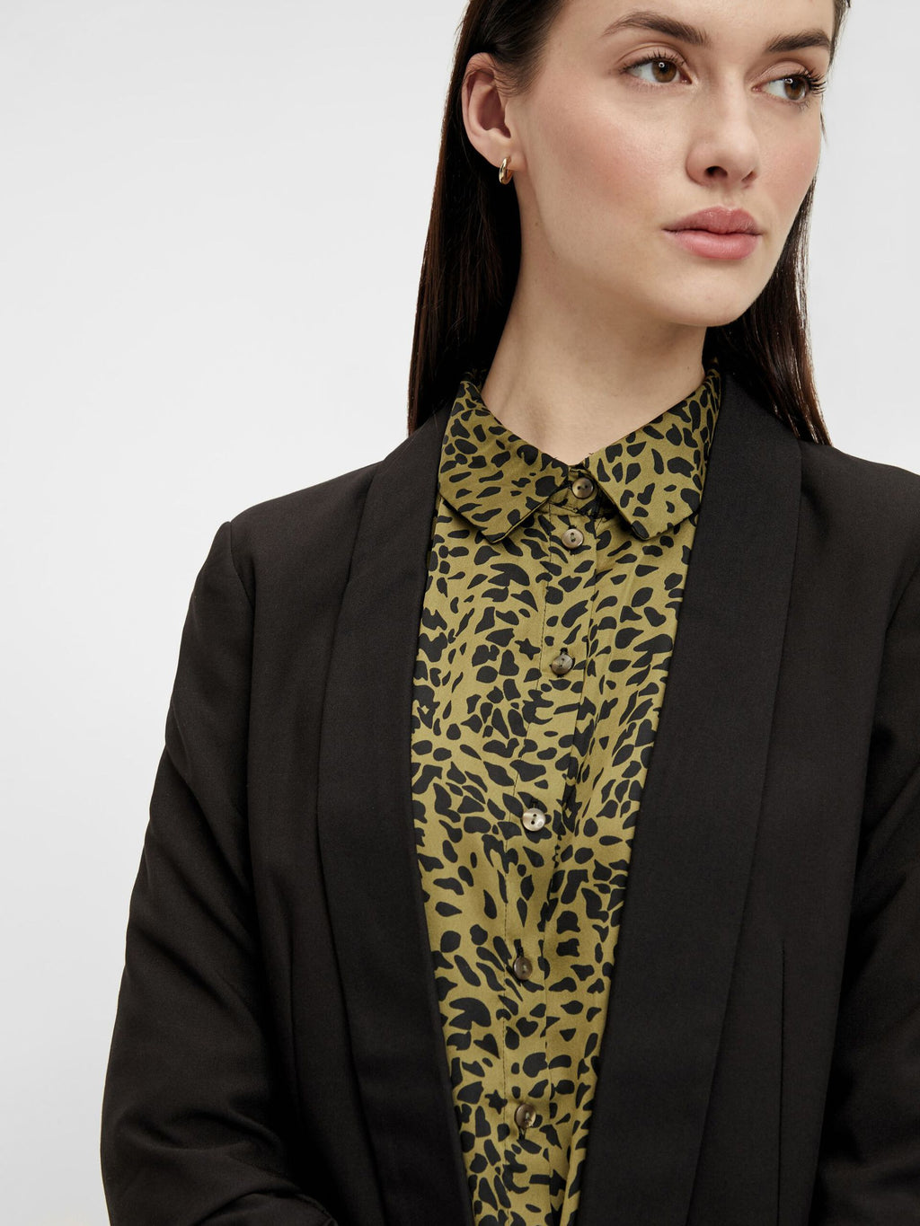 PIECES - BOSELLA BLAZER - BLACK