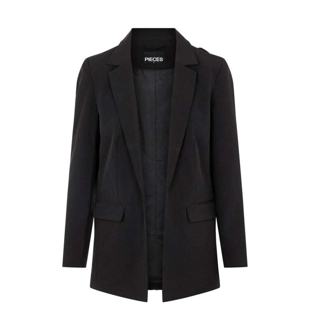 PIECES - BOZZY LOSE BLAZER - BLACK