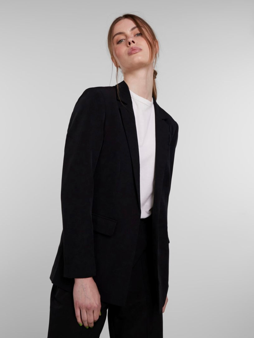 PIECES - BOZZY LOSE BLAZER - BLACK
