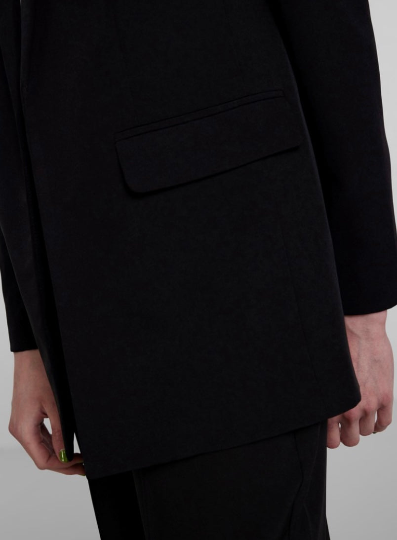 PIECES - BOZZY LOSE BLAZER - BLACK