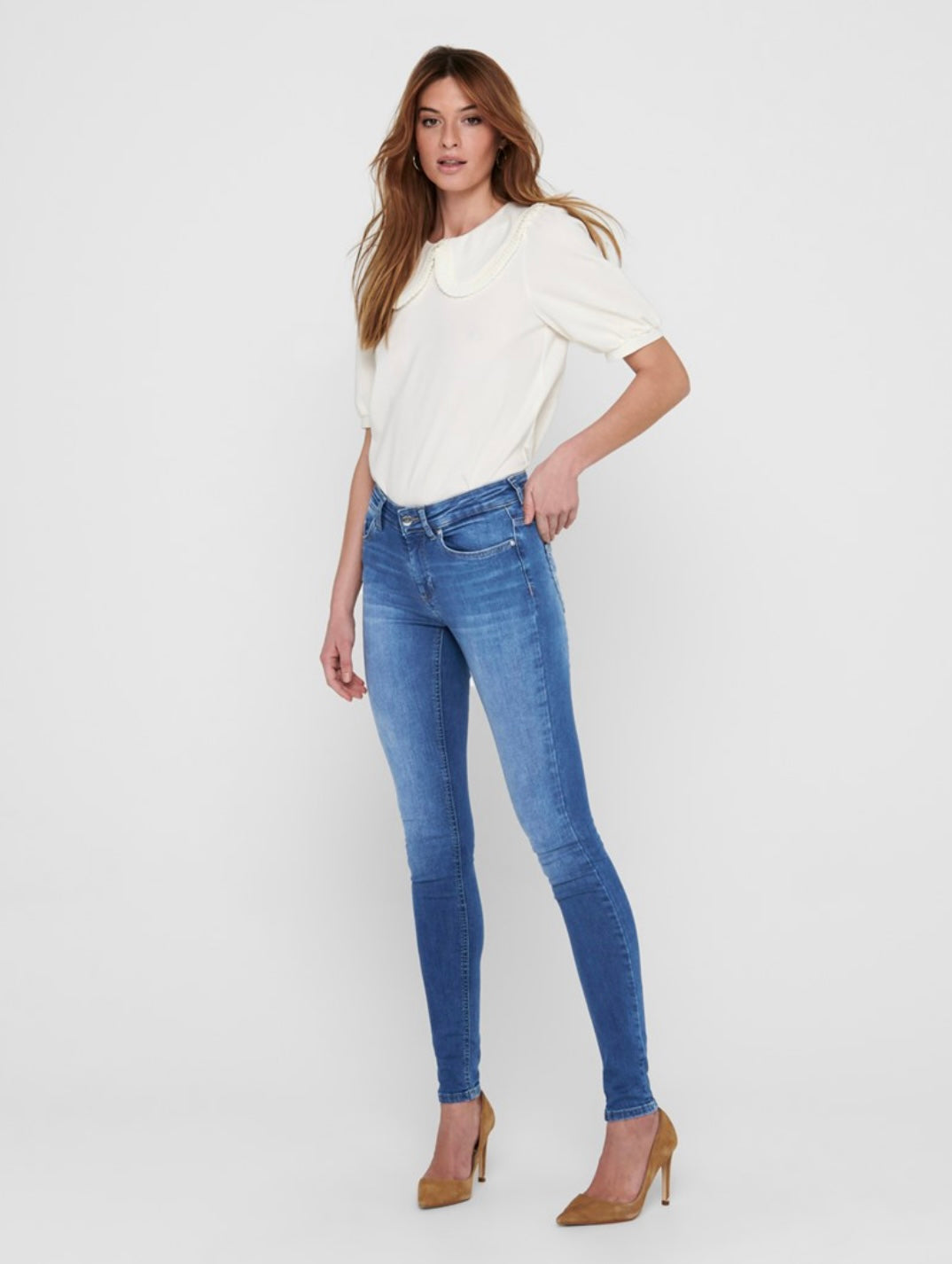 ONLY - BLUSH LIFE MID - MEDIUM BLUE