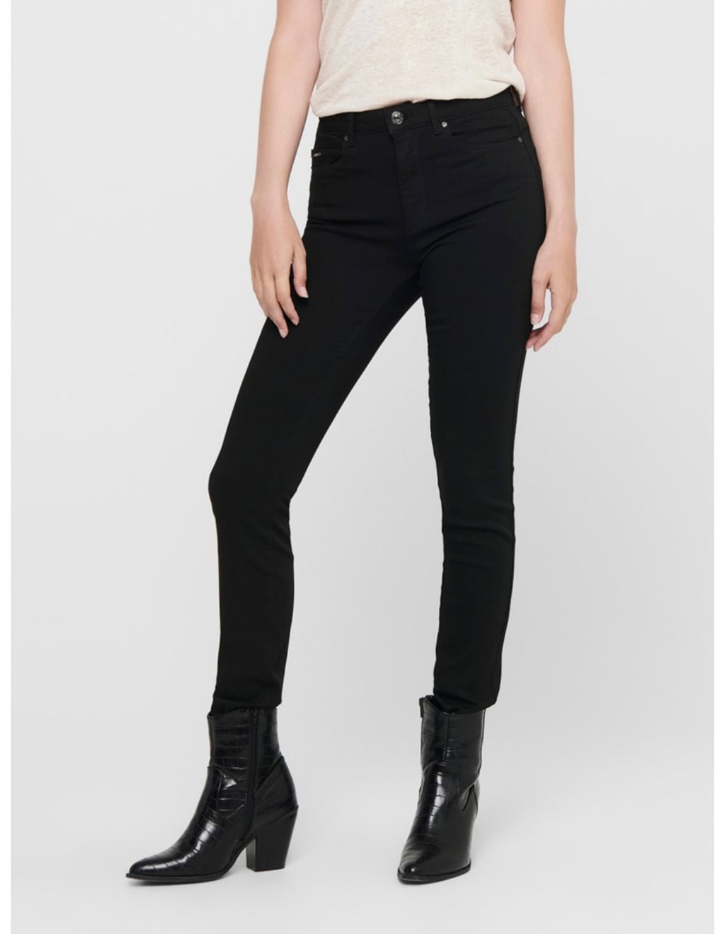 ONLY - FOREVER BLACK JEANS - BLACK
