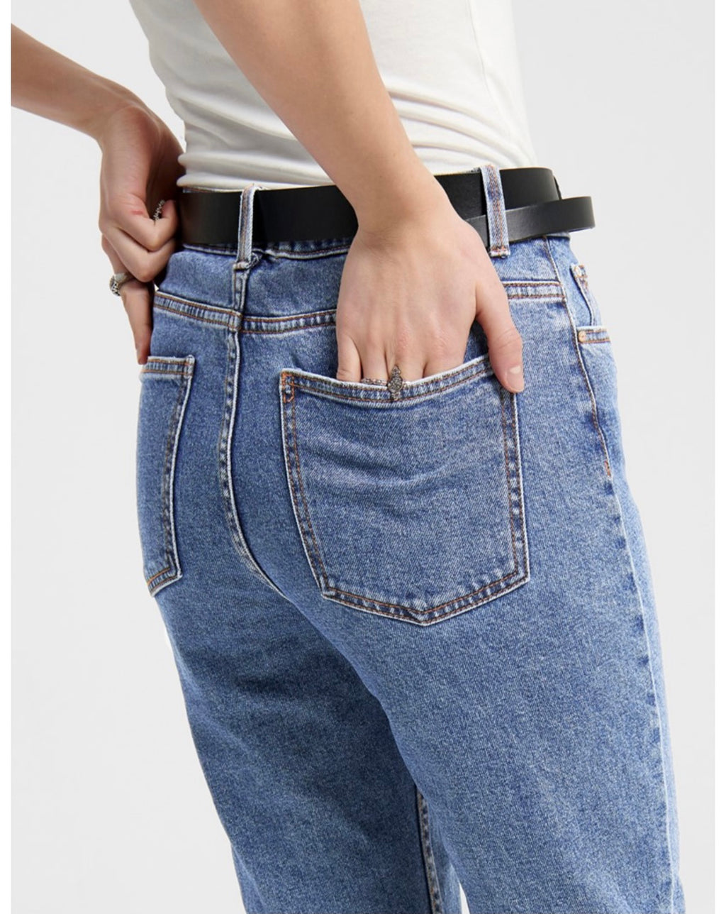 ONLY - EMILY LIFE RAW - DARK BLUE