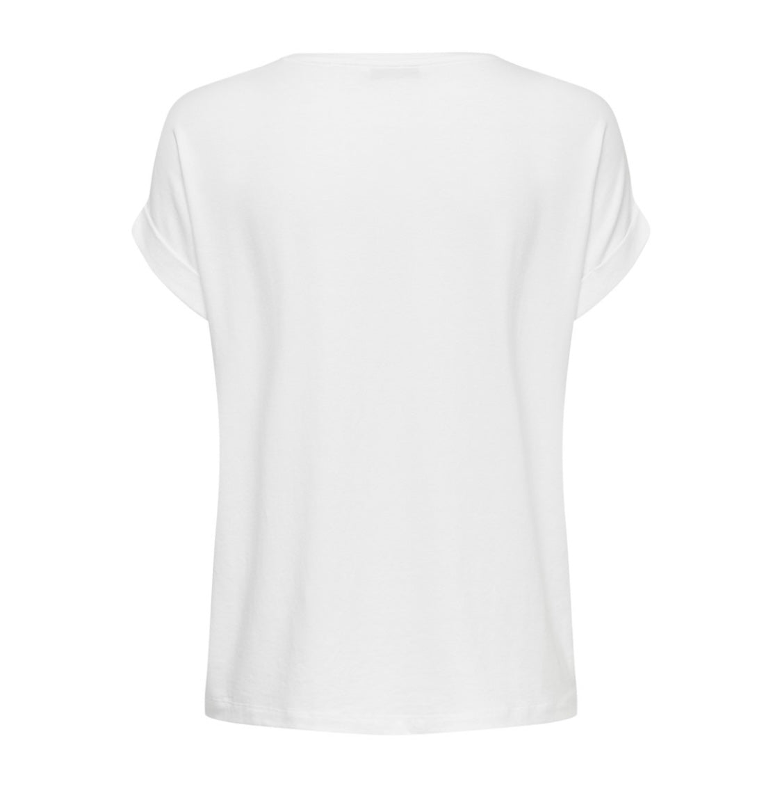 ONLY - MOSTER O-NECK TOP - WHITE