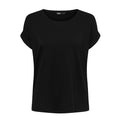 MOSTER O-NECK TOP - BLACK/SOLID BLAC