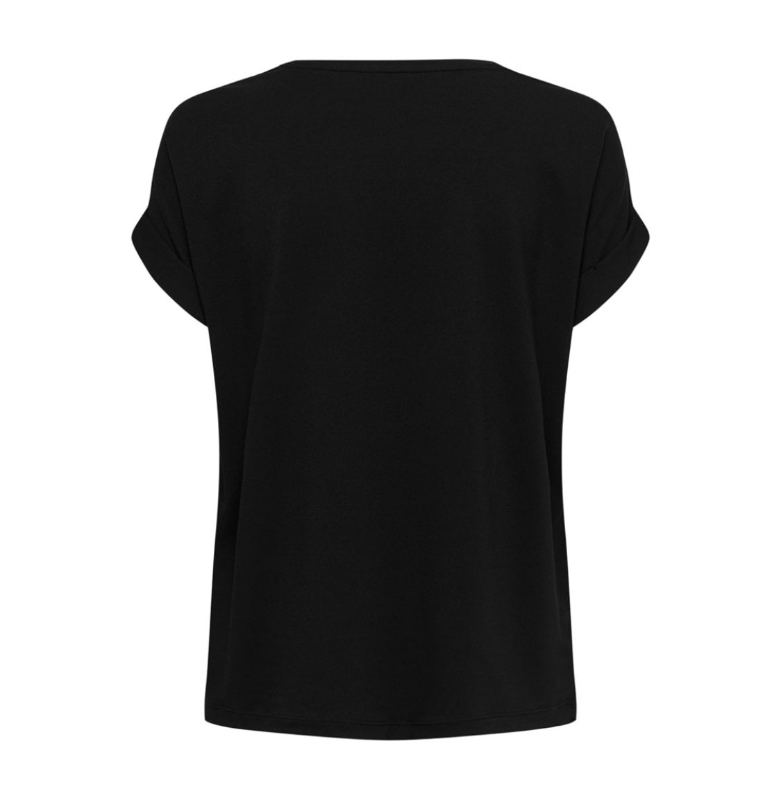 MOSTER O-NECK TOP - BLACK/SOLID BLAC