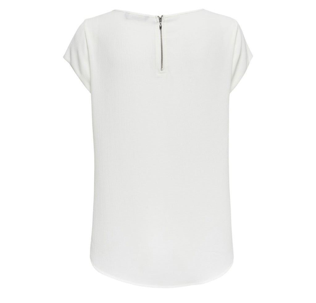 VIC TOP S/S WHITE