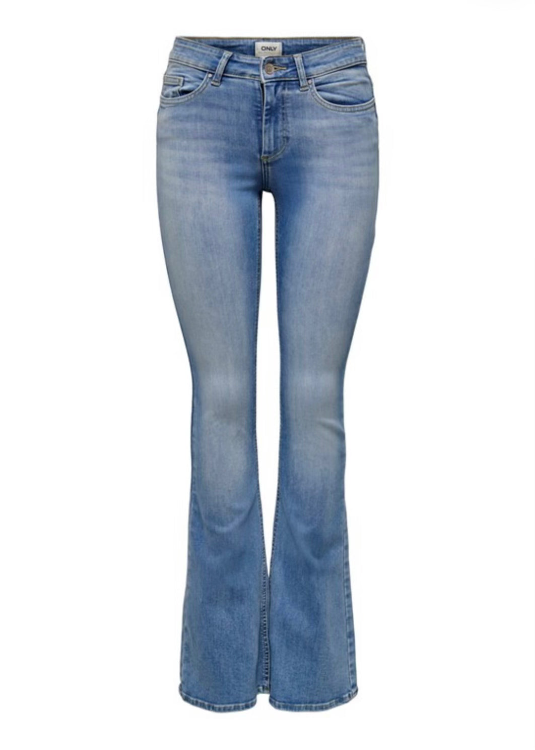 ONLY - BLUSH MID FLARED - MEDIUM BLUE DENIM