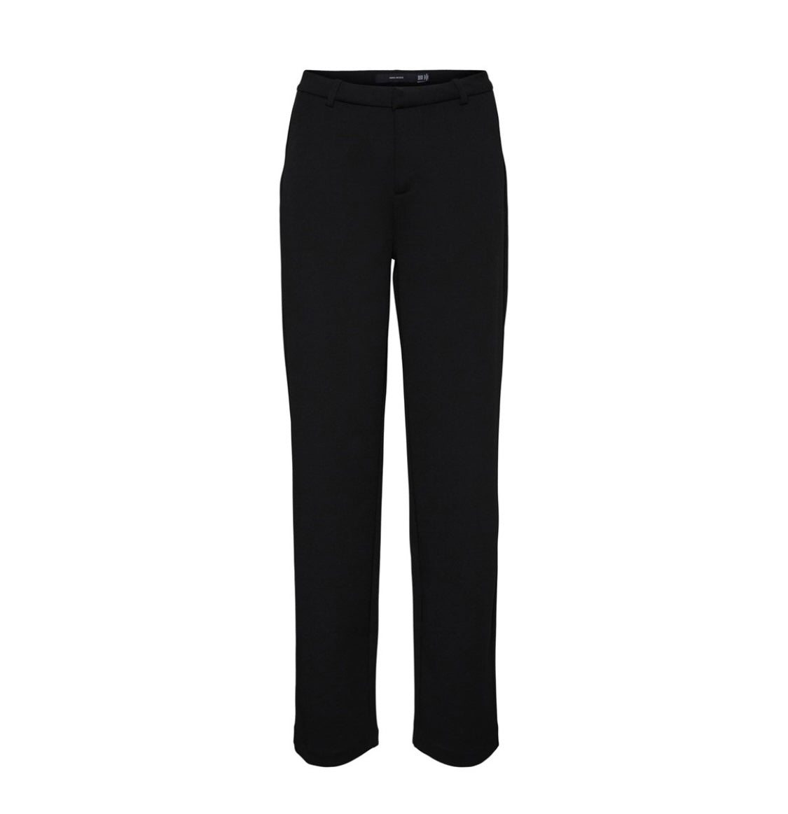ZAMIRA SLIM STRAIGHT PANT - BLACK