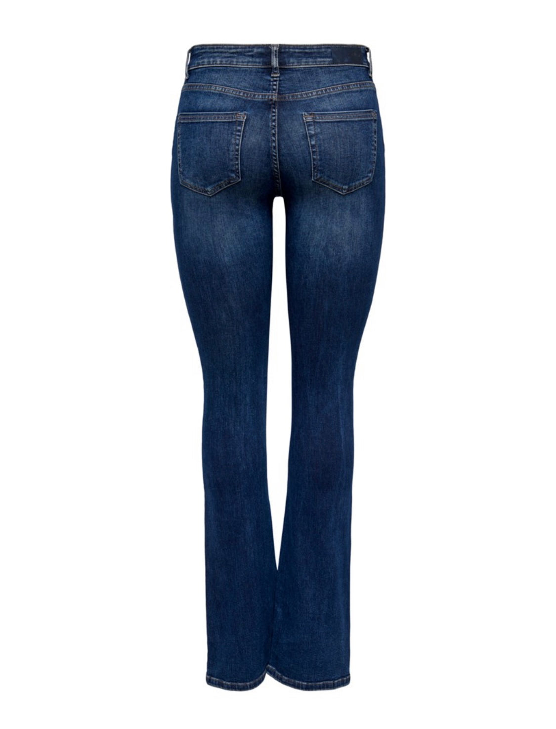 ONLY - BLUSH MID FLARED - DARK BLUE DENIM