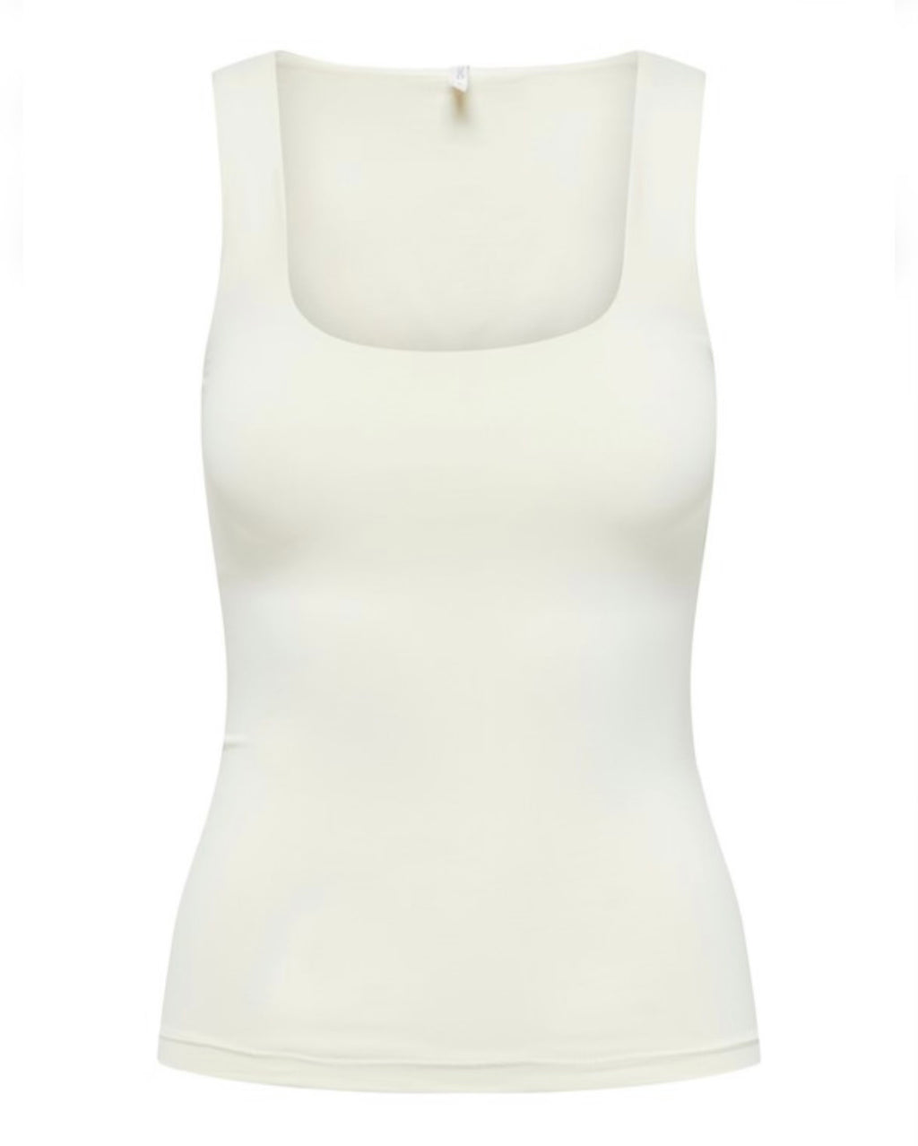 ONLY - LEA S/L 2-WAYS FIT TOP - WHITE