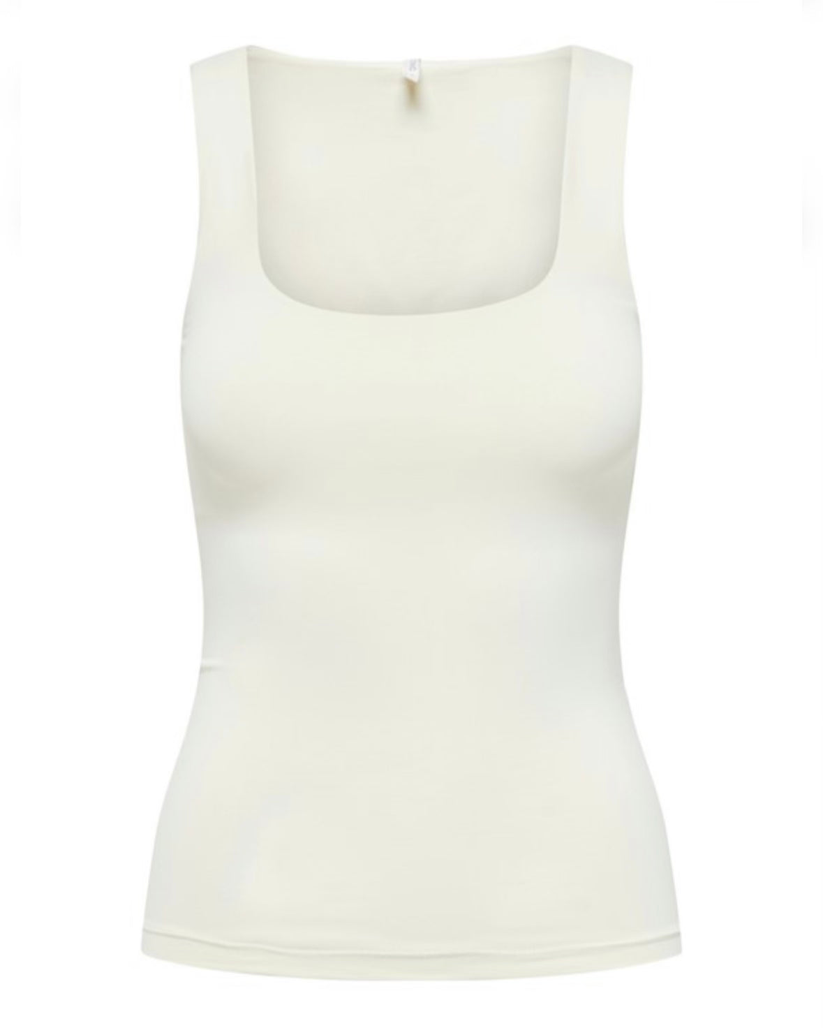 ONLY - LEA S/L 2-WAYS FIT TOP - WHITE