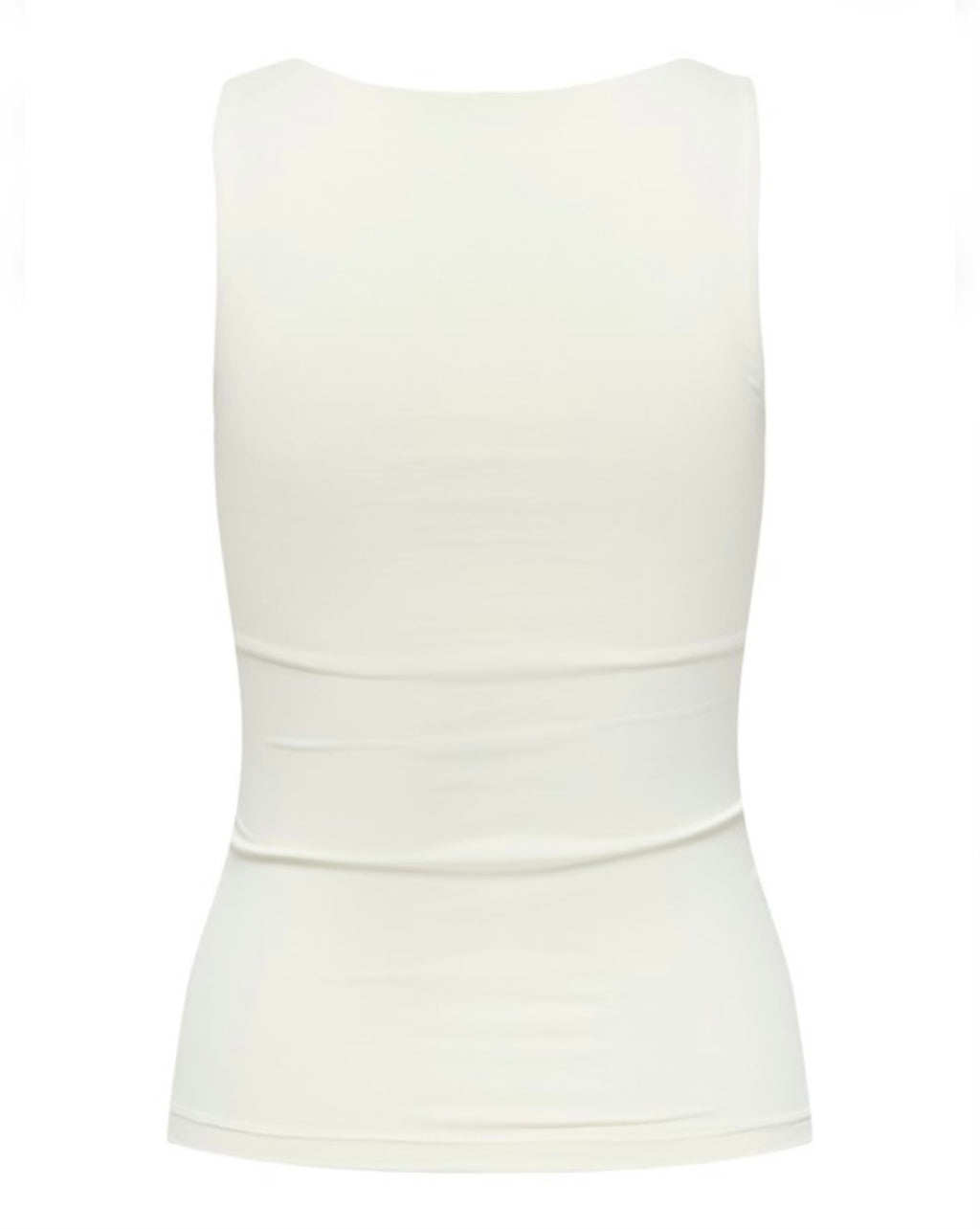 ONLY - LEA S/L 2-WAYS FIT TOP - WHITE