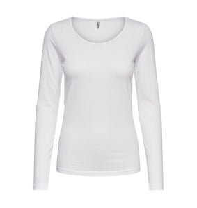 LIVE LOVE ONECK TOP - WHITE