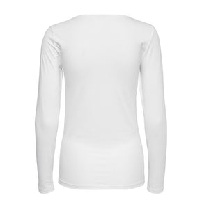 LIVE LOVE ONECK TOP - WHITE