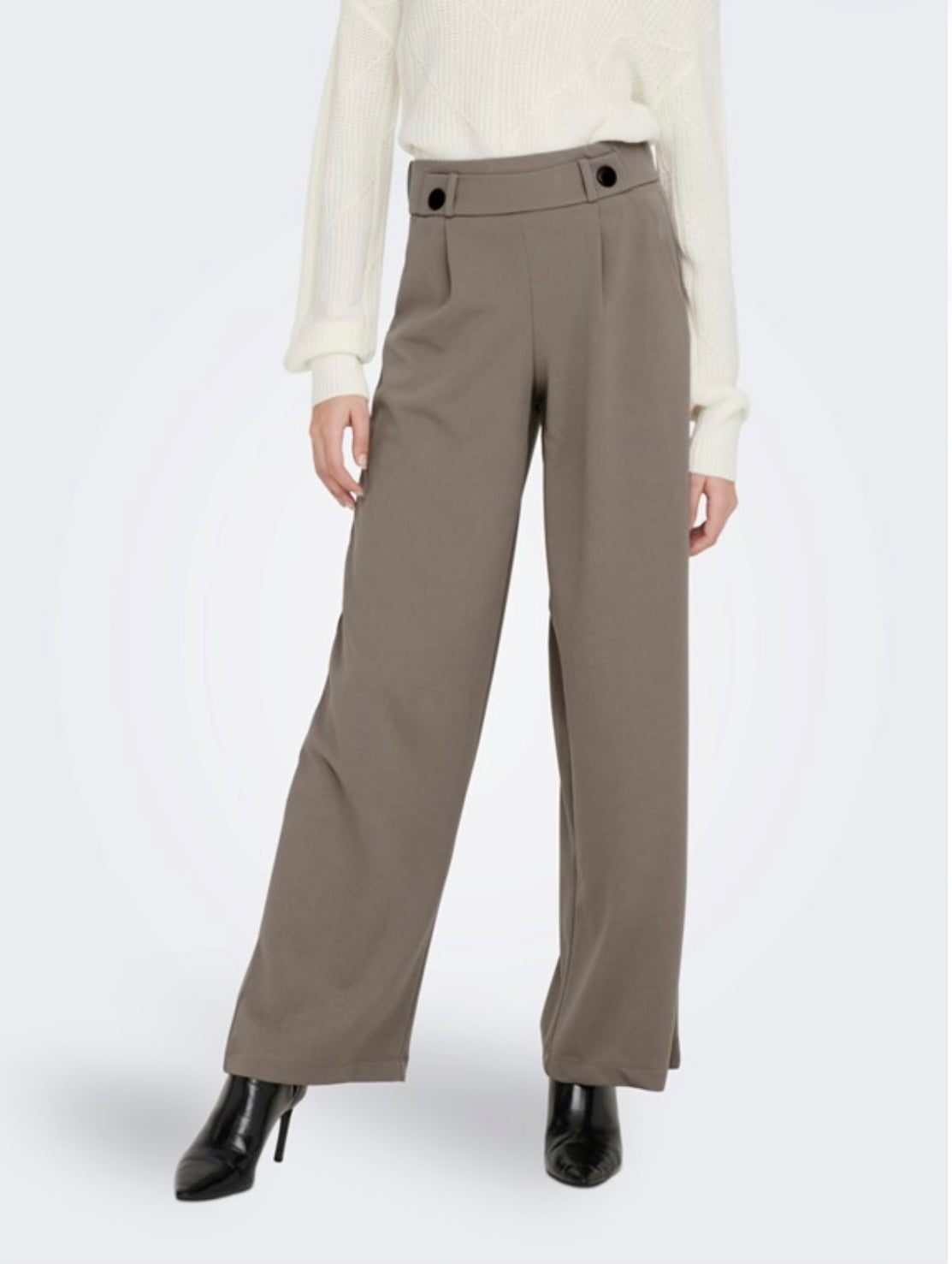 JDY - GEGGO NEW LONG PANT - DRIFTWOOD