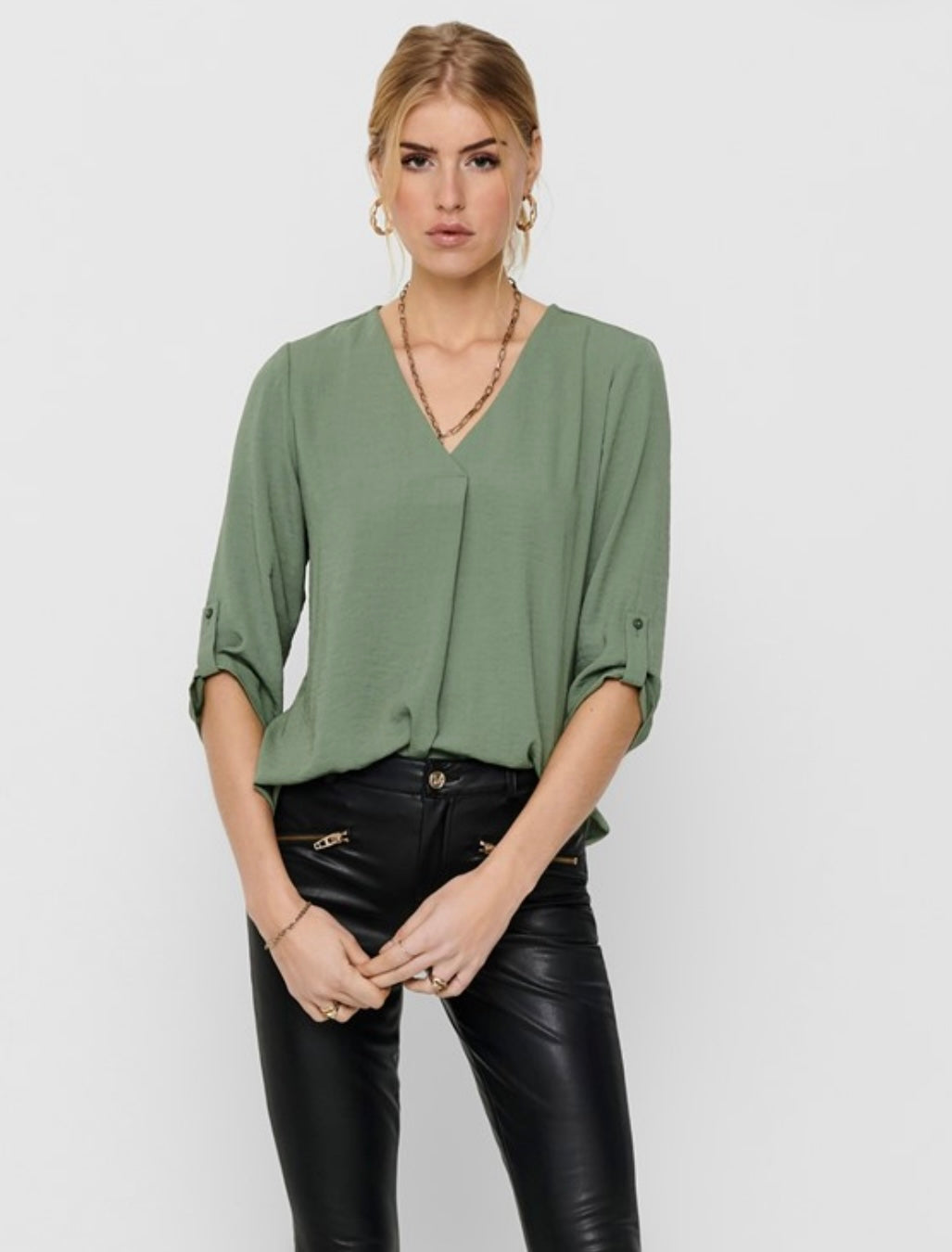 JDY - DIVYA 3/4 TOP SEA SPRAY