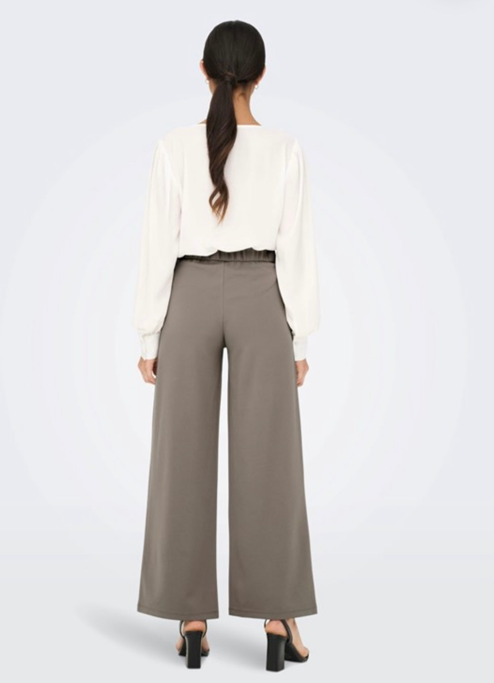JDY - LOUISVILLE CATIA WIDE PANT DRIFTWOOD