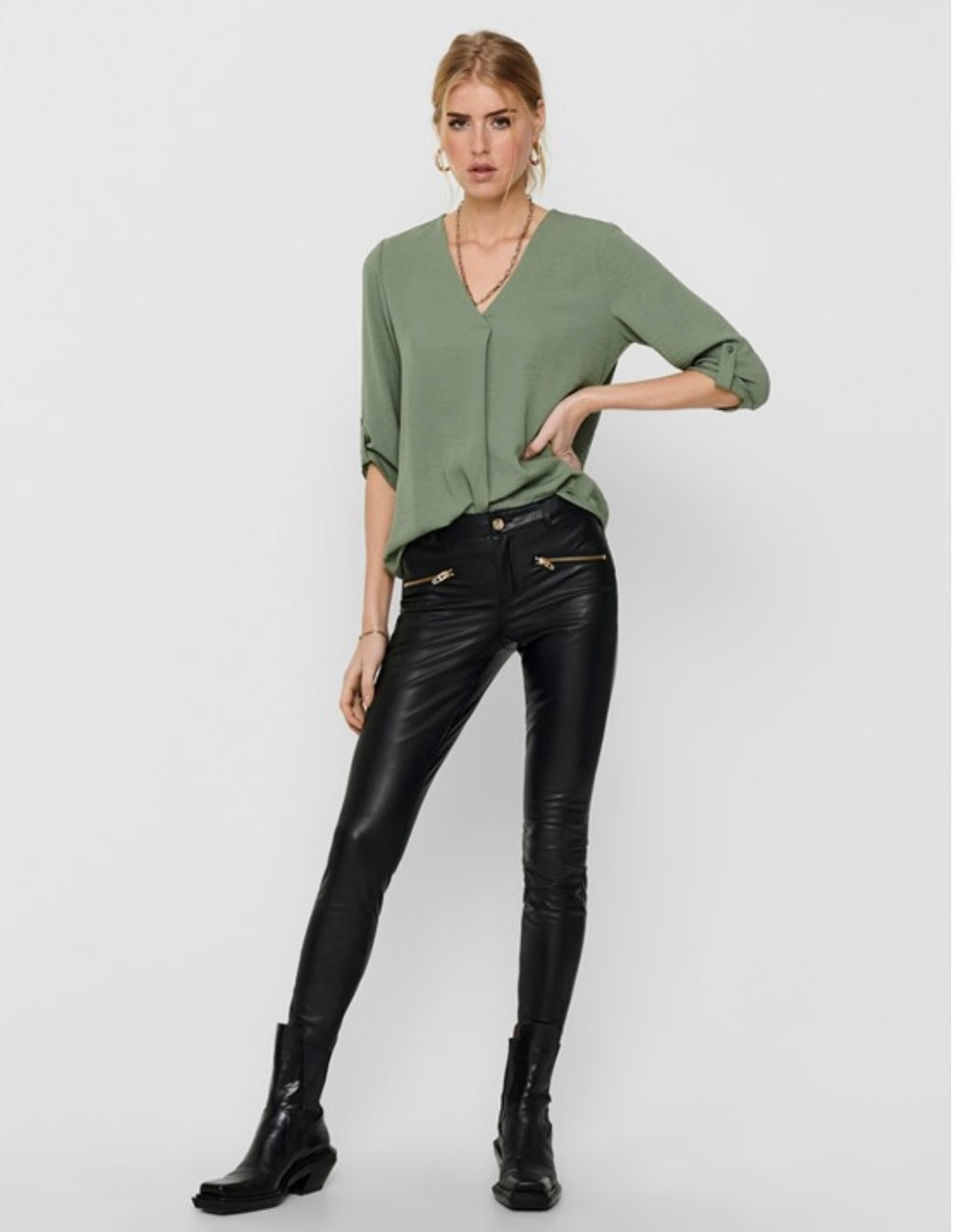 JDY - DIVYA 3/4 TOP SEA SPRAY